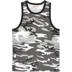 MENS TANK TOP URBAN CAMOUFLAGE XXXL