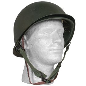 DELUXE M1 STYE STEEL COMBAT HELMET WITH LINER