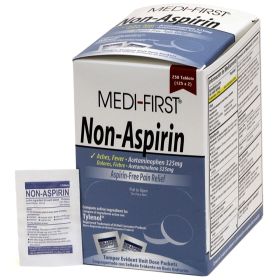 125 Non-Aspirin Packs with 2 Tablets