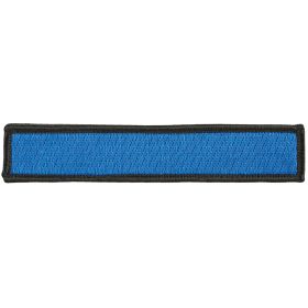 POLICE/THIN SINGLE BLUE LINE STRIPE 1" X 5"