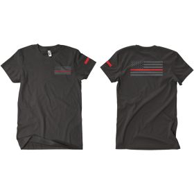 VINTAGE RED LINE MEN'S T (Option: SHIRT BLACK  XXXL)