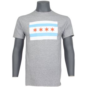 CHICAGO FLAG T (Option: SHIRT BLACK  XXXL)