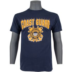 COAST GUARD T W/LOGO (Option: NAVY XXXL)