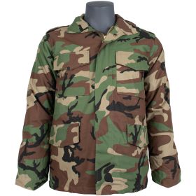 M65 FIELD JACKET W/LINER (Option: WOODLAND CAMO  XL)