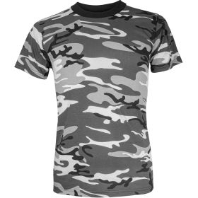 MENS SHORT SLEEVE T (Option: SHIRT URBAN CAMO XXXL)