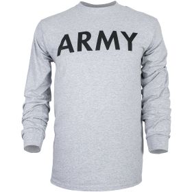 ARMY L/S T (Option: SHIRT GREY XXXL *DS)