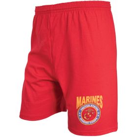 MEN'S RED RUNNING SHORT (Option: MARINES XXXL)