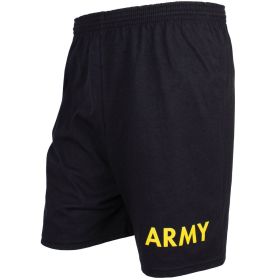 MEN'S BLACK RUNNING SHORT (Option: YELL/ARMY XXXL *DS)