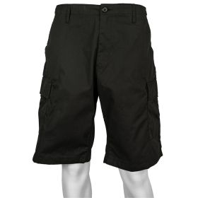 MEN'S RIPSTOP BDU SHORT, BLACK (Option: XXXL)