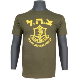 ISRAELI DEFENSE T (Option: SHIRT, OD XXL)