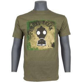 SMOKING MEN'S T (Option: SHIRT OLIVE DRAB  XXL)