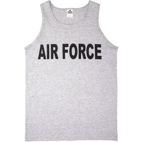 MEN'S TANK TOP GREY (Option: AIR FORCE XXL)