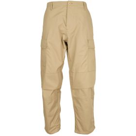 MEN'S RIPSTOP BDU PANT, KHAKI (Option: XXL)