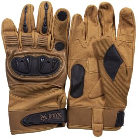 CLAWED HARD NUCKLE SHOOTER'S GLOVE (Option: COYOTE XXL)