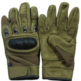 TACTICAL ASSAULT GLOVE (Option: OLIVE DRAB XXL)