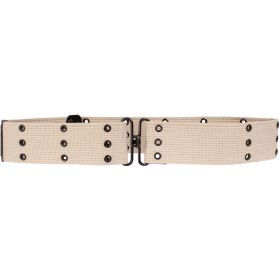 44" COTTON PISTOL BELT (Option: KHAKI)