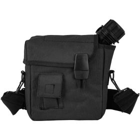 2QT CANTEEN COVER (Option: SHLDR STRAP  BLACK)