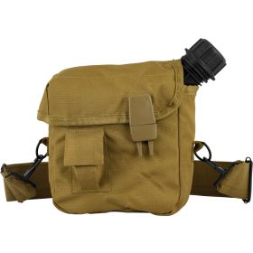 2QT CANTEEN COVER (Option: SHLDR STRAPCOYOTE)