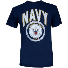 NAVY T (Option: SHIRT,NAVY BLUEXL)