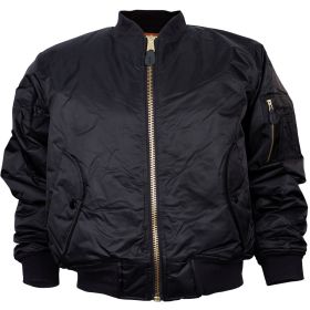 MA (Option: 1 FLIGHT JACKET  BLACK)