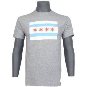 CHICAGO FLAG T (Option: SHIRT BLACK  M)