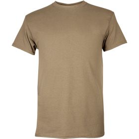 MENS SHORT SLEEVE T (Option: SHIRT BROWN M)