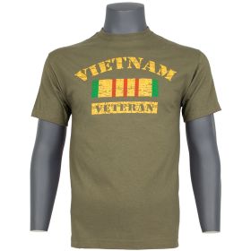 VIETNAM VETERAN T (Option: SHIRT OD  L)