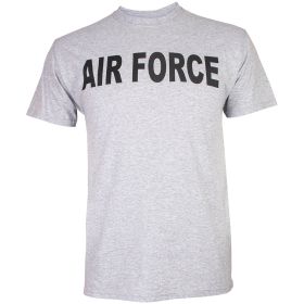 AIR FORCE T (Option: SHIRT GREY L)