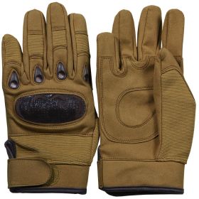 TACTICAL ASSAULT GLOVES (Option: COYOTE L)