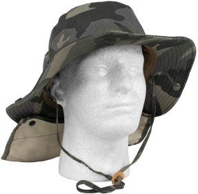 ADVANCED HOT (Option: WEATHER BOONIE HAT  MIDNIGHT WOODLAND CAMO)