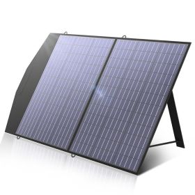 ALLPOWERS Foldable and Portable Solar Panel 100 / 200W Solar Battery Charger, Outdoor Emergency Backup Power for Powerstation etc (Color: 100W Solarpanel)