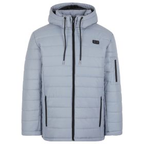 Helios - Paffuto Heated Coat (Color: Silver Gray- Male, size: large)