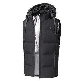 Heated VEST (Color: Black, size: medium)