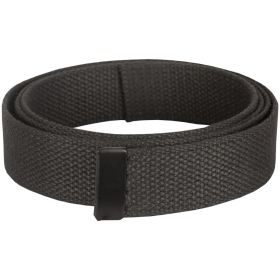 44" COTTON WEB BELT, 12 PACK BLACK BKL (Option: BLACK)